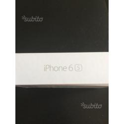 IPHONE 6s 64gb SILVER NUOVO ANCORA DA ATTIVARE