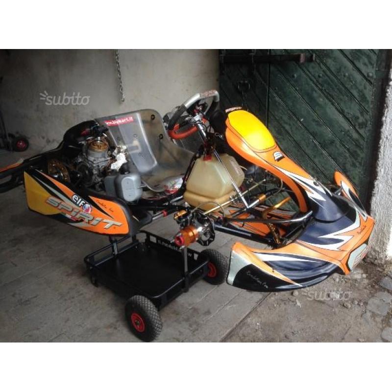 Kart completo, motore super rok