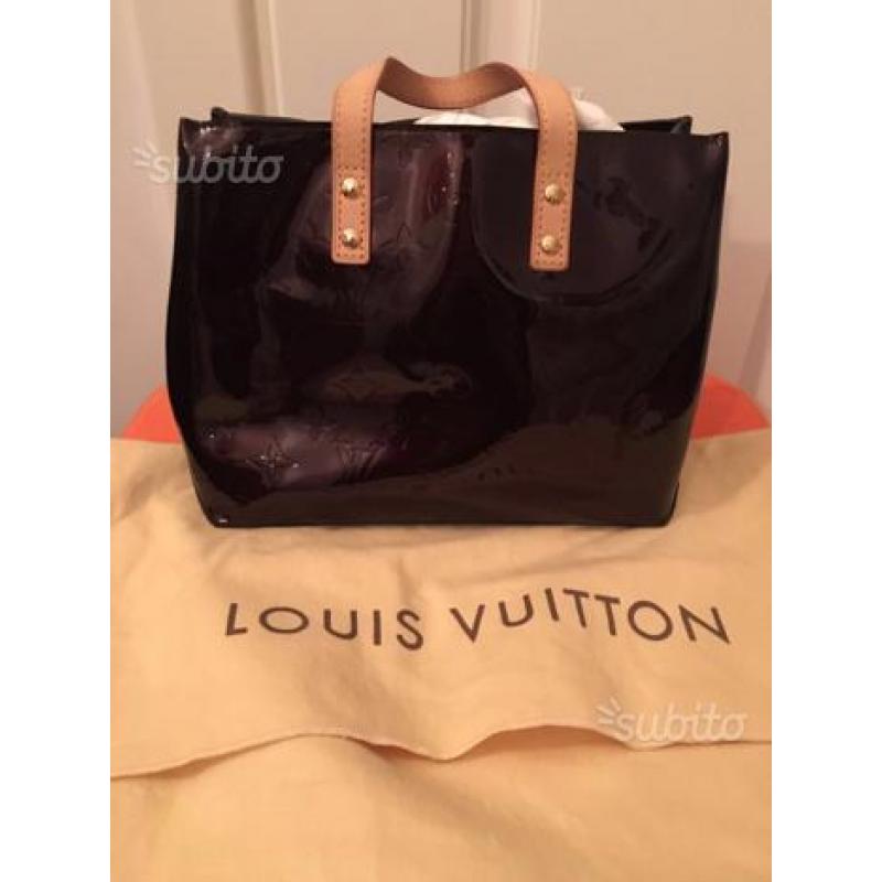 Borsa "Louis Vuitton" in vernice monogram amaranto