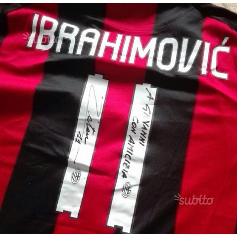 Maglia Ibrahimovic Autografata