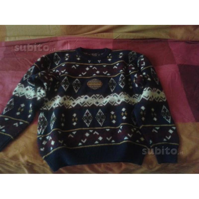 Maglione 100% lana tg m