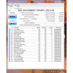 HD hardisk 2.5'' 320GB SATA II WD3200BEKT