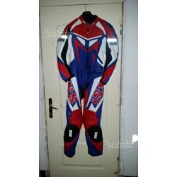 Tuta moto IXS tg.50 divisibile