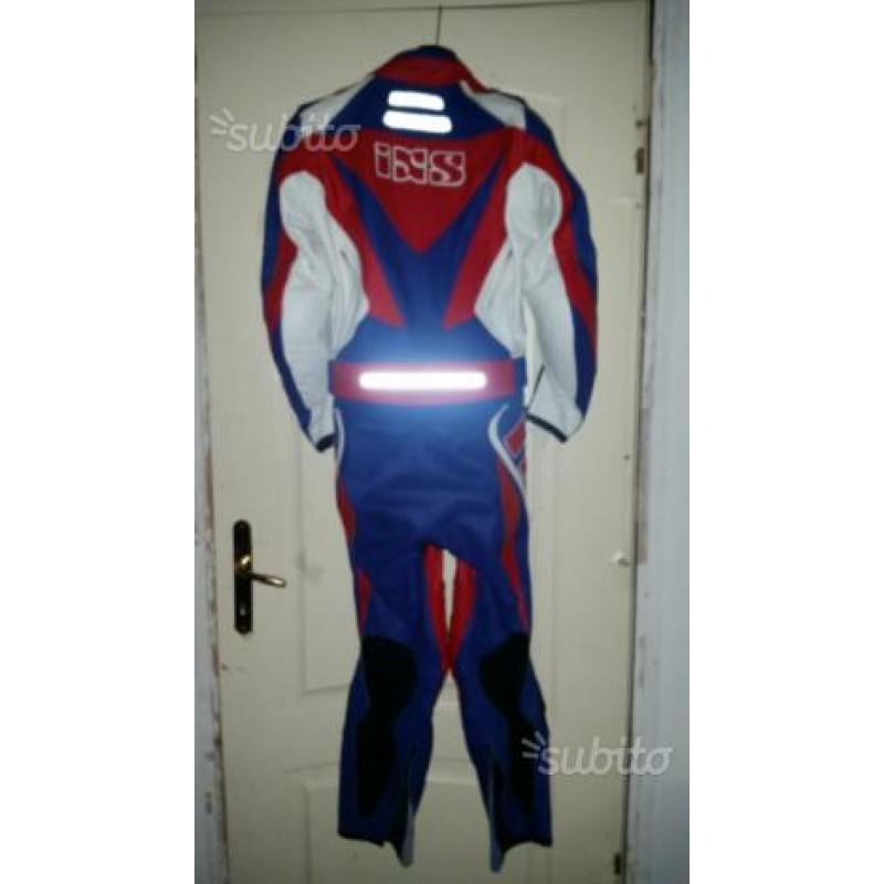 Tuta moto IXS tg.50 divisibile