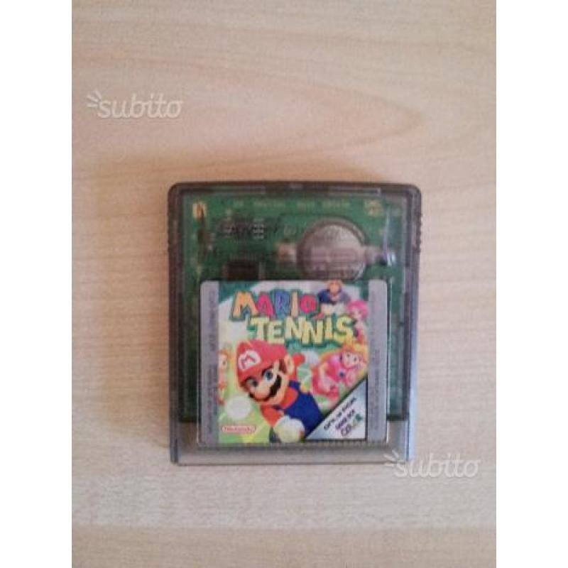 SUPERMARIO tennis Nintendo Game Boy