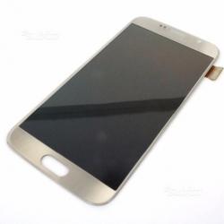 Display lcd touch screen samsung galaxy s6 gold