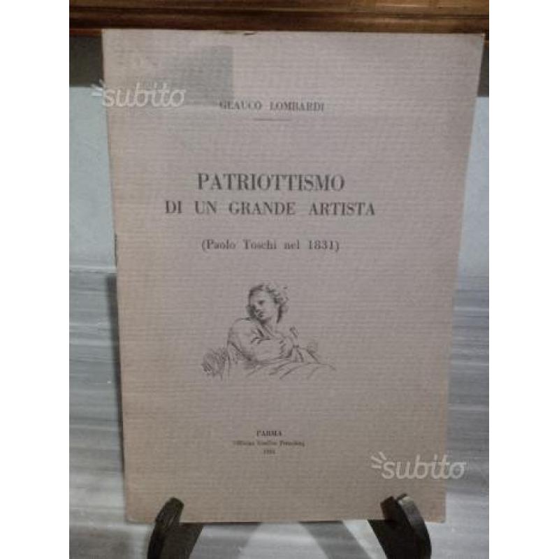 Paolo toschi parma risorgimento libri rari