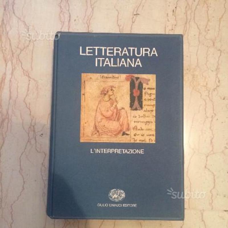 Letteratura Italiana Einaudi - Vol. 1