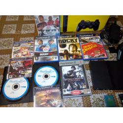 Ps2 playstation 2 con videogiochi