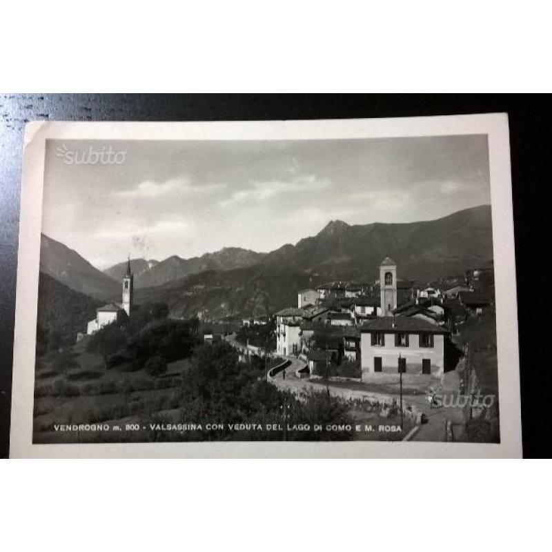 Viaggiata Vendrogno 1950