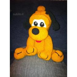 Pupazzo Pluto amigurumi