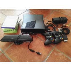 Xbox 360+kinekt+2controller+5 giochi