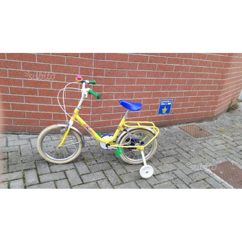 Bici bimbo bimba 3 - 6 anni ruota 14