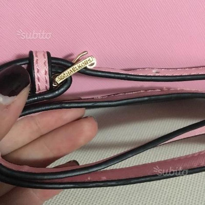 Borsa Michael Kors rosa modello Selma