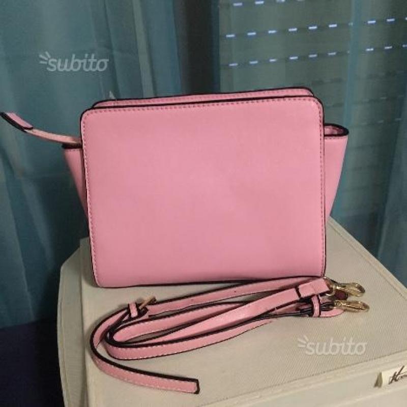 Borsa Michael Kors rosa modello Selma