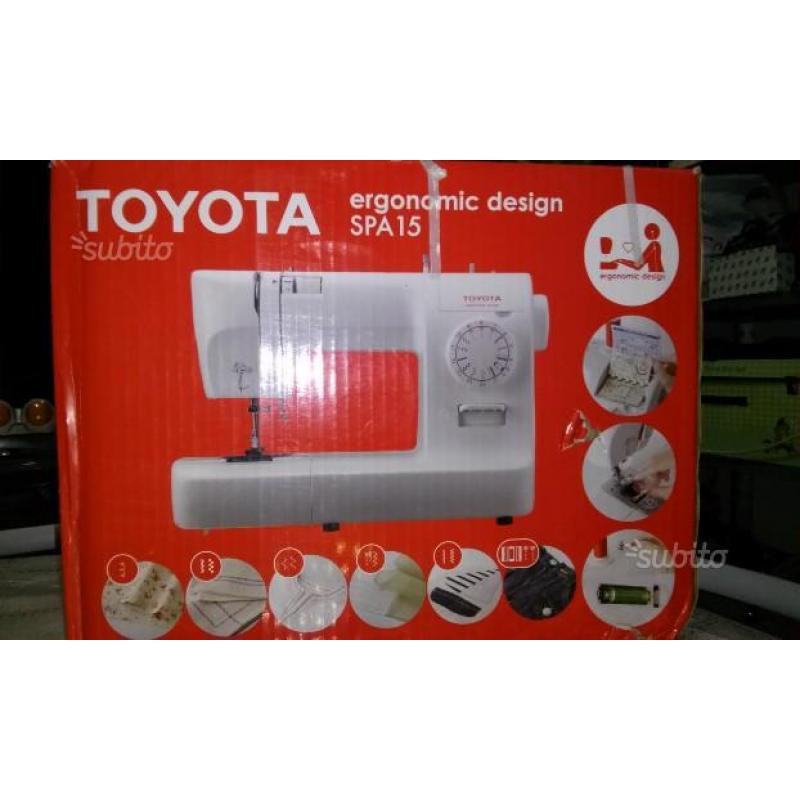 Macchina da cucire TOYOTA ergonomic design SPA 115