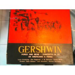 2 Cofanetti con LP -I grandi del jazz- gershwin