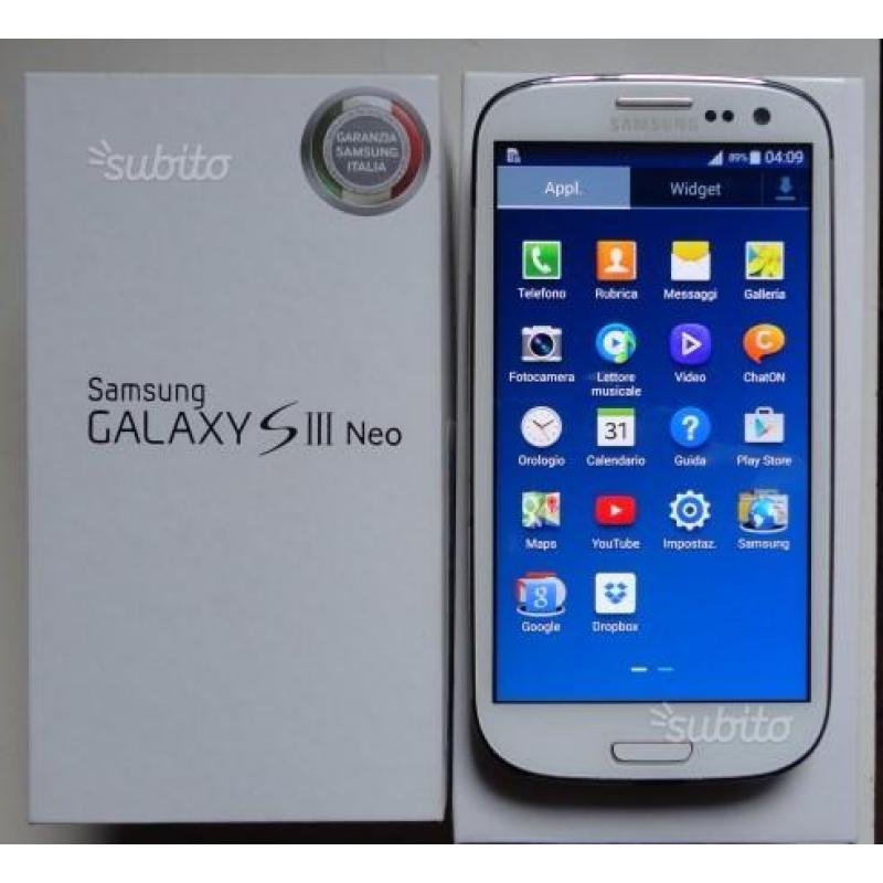 Samsung Galaxy Slll Neo bianco