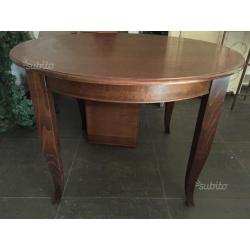 Tavolo Rotondo / Ovale Legno Allungabile Shabby