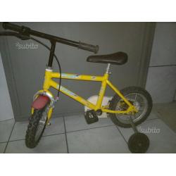 Bici 12 Gibim Bike con Rotelle