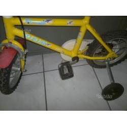 Bici 12 Gibim Bike con Rotelle