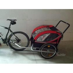 Seggiolino da bicicletta max 2 bimbi