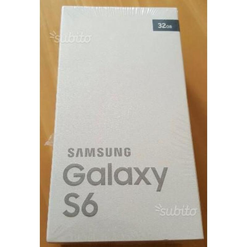 Samsung galaxy s6 32 gb sm-g920f nuovo