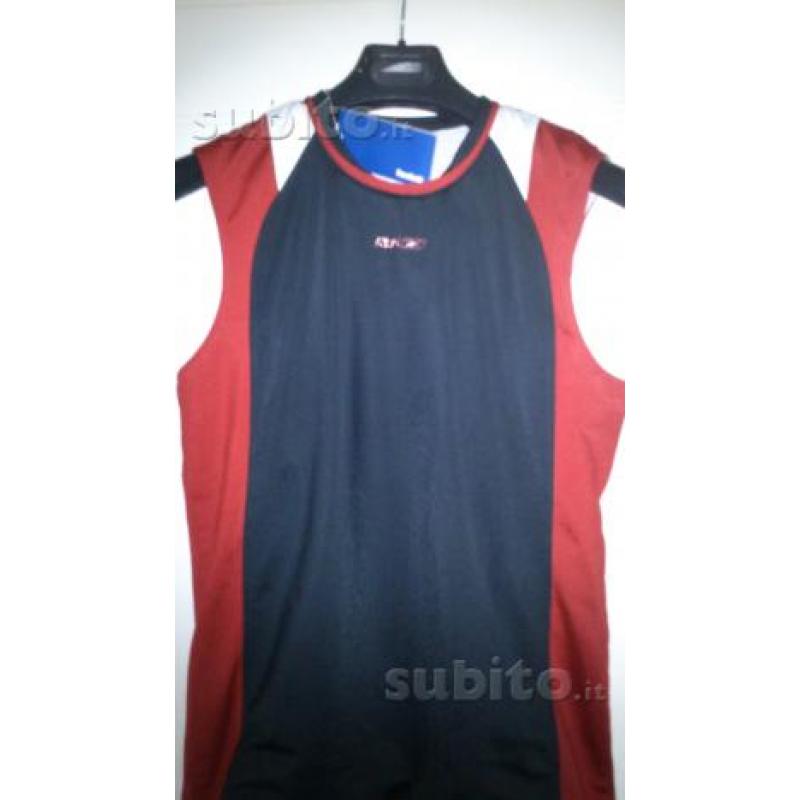 Canotta basket Reebok doubleface tg. L