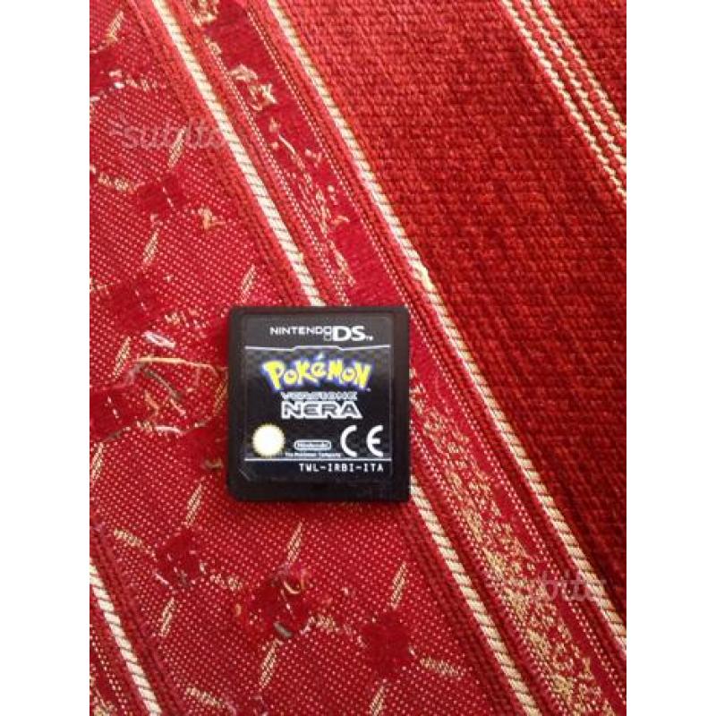 Gioco nintendo ds pokemon nero