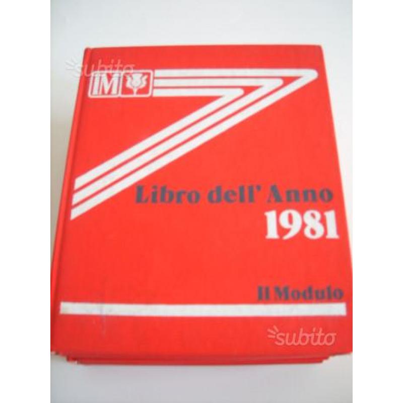 Libro dell'anno,1981,82,83,84,85,