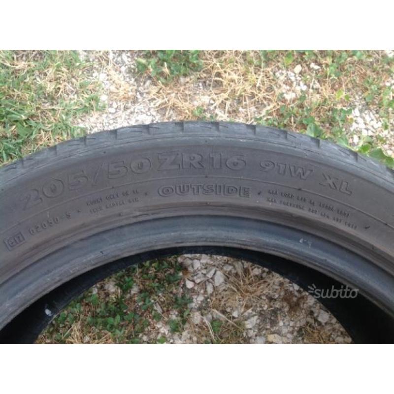 2 gomme estive 205/50ZR16 91W. Nokian