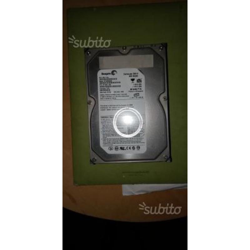 Hard disk 400gb ide Seagate - pezzo raro