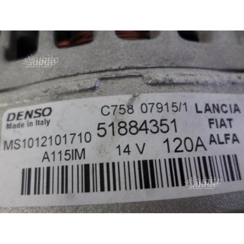 Alternatore Fiat 500X 2.0 Diesel 2014 2015 2016