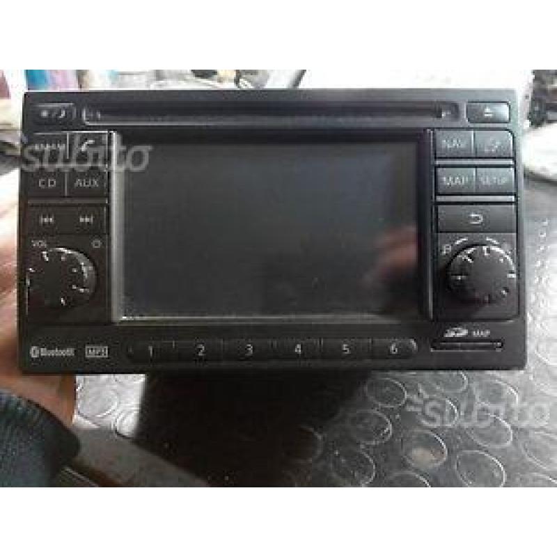 Autoradio NISSAN QASHQAI NAVIGATORE ORIGINALE