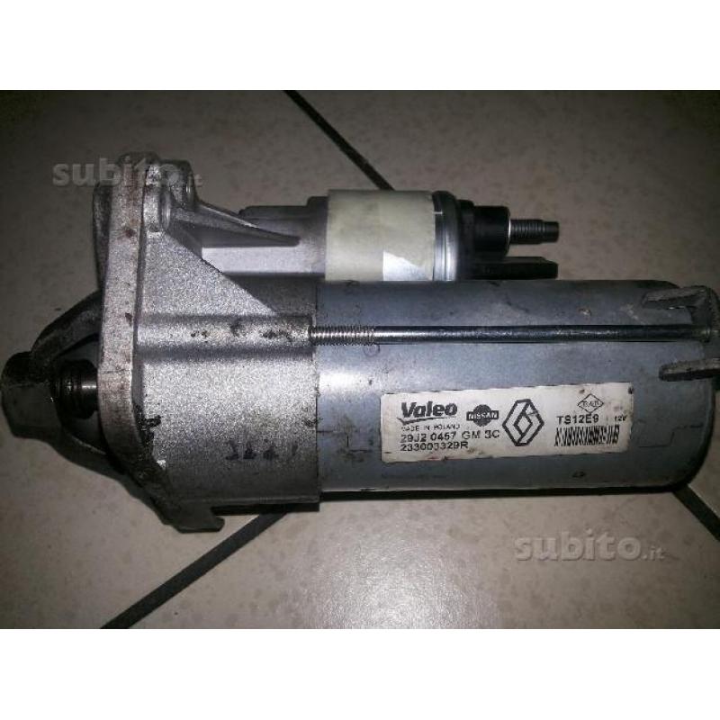 Motorino avviamento nissan qashqai 1.5 dci