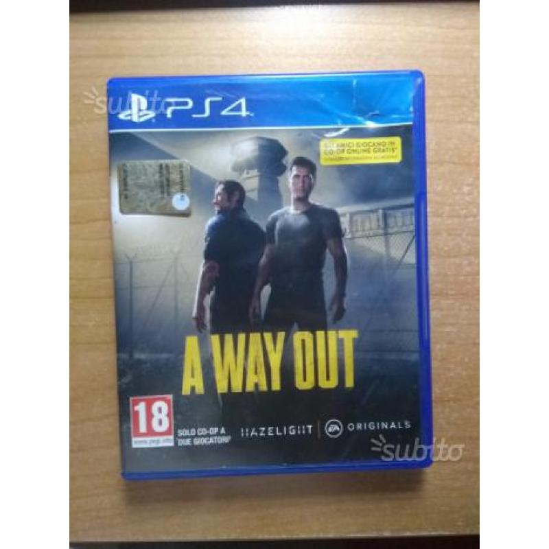 A way out ps4