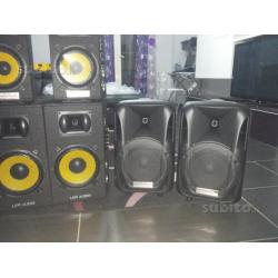 Casse amplificate impianto karaoke