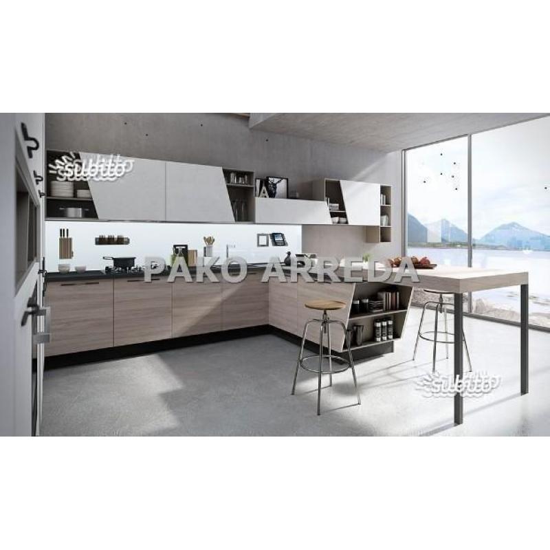 Cucine / cucina moderna con snack